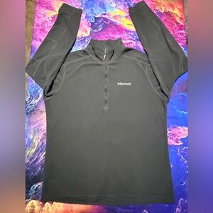 Marmot Charcoal Gray Half-Zip Active Pullover